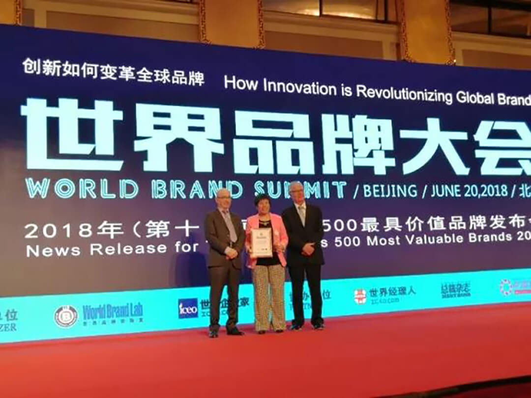 foen "Çin 500 en değerli marka" adward kazandı